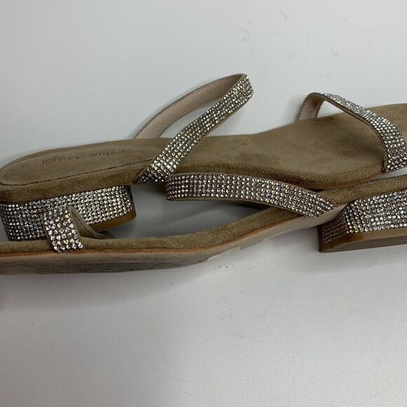 Jeffrey Campbell MADELIA Rhinestone Slip on Sandals - Picture 8 of 10